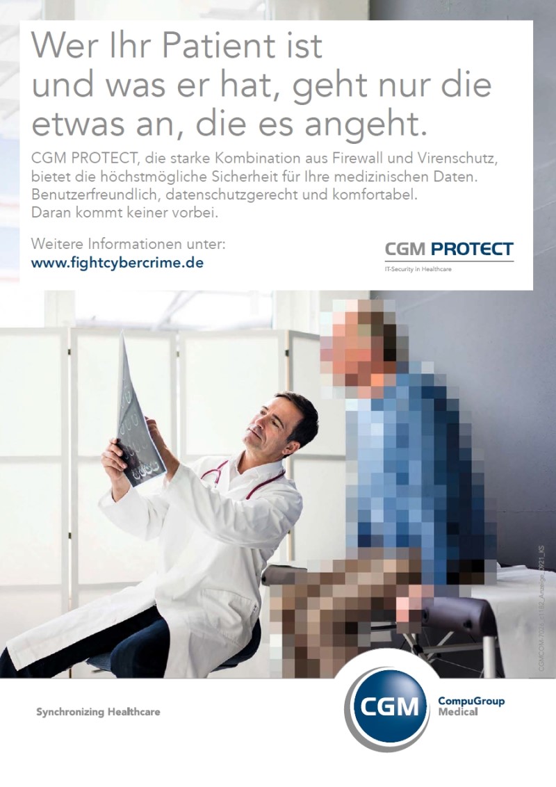 Dental-Motiv Oktober 2021: CGM für CGM PROTECT